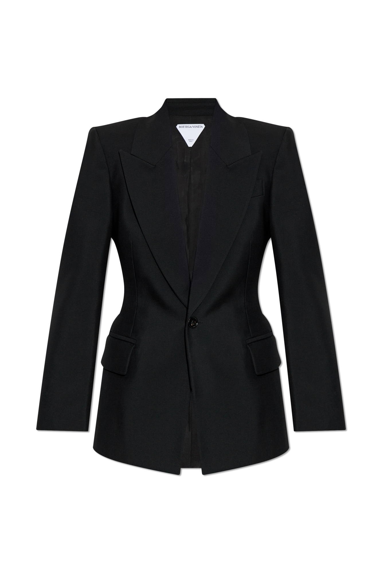 ジャケット BOTTEGA VENETA SS25 Black wool blazer (820067V0B30 1000) Black Wool Blazer Bottega Veneta - Vitkac Italy